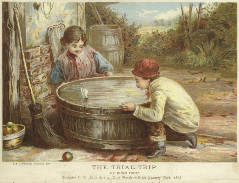 De Proefvaart door Myles Birket Foster