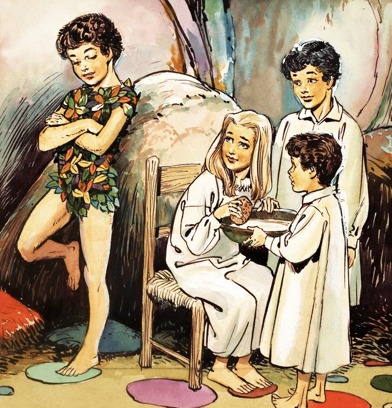 Peter Pan en Wendy door Nadir Quinto