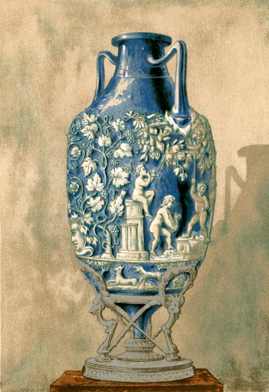 Begrafenisurn door P. Sellier