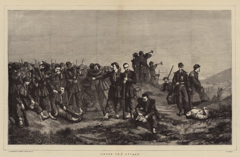 Na de Aanval door Paul Alexandre Protais
