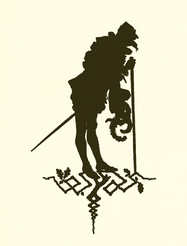 Een Midzomernachtsdroom, silhouet door Paul Konewka