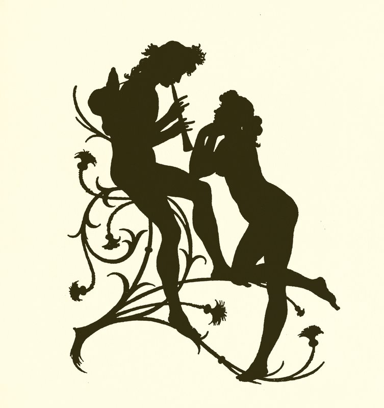 Een Midzomernachtsdroom, silhouet door Paul Konewka