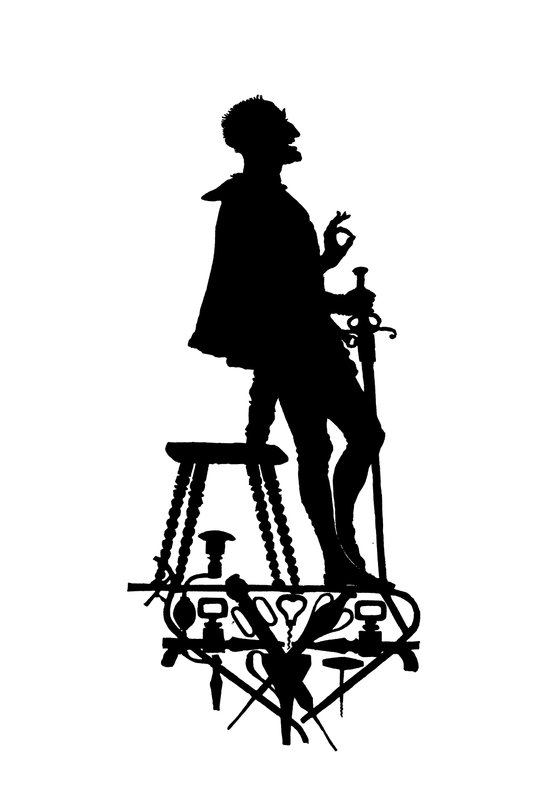 Mephistopheles door Paul Konewka