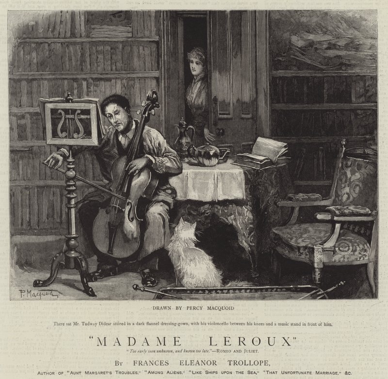 Madame Leroux door Percy Macquoid