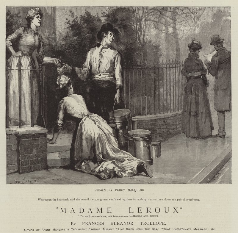 Madame Leroux door Percy Macquoid