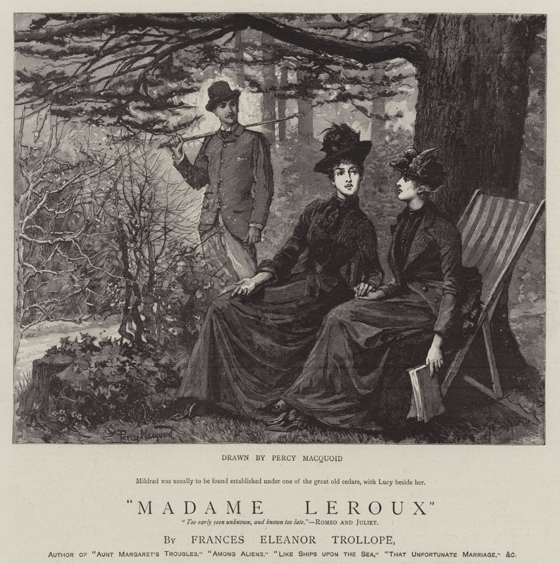 Madame Leroux door Percy Macquoid