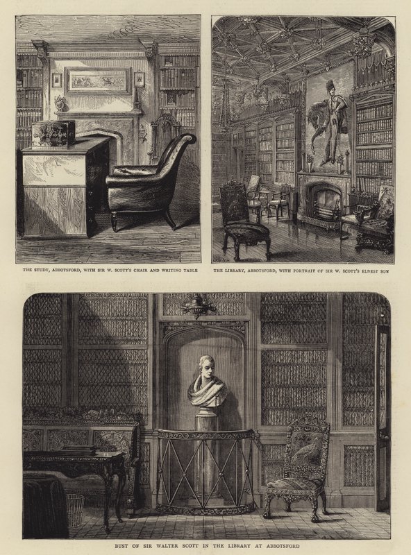 Sir Walter Scott Eeuwfeest door Percy William Justyne
