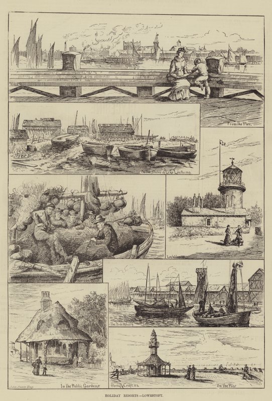 Vakantieoorden, Lowestoft door Percy Robert Craft