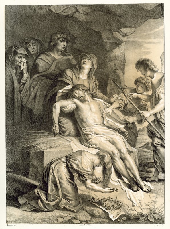 De Graflegging van Christus door Peter Paul Rubens