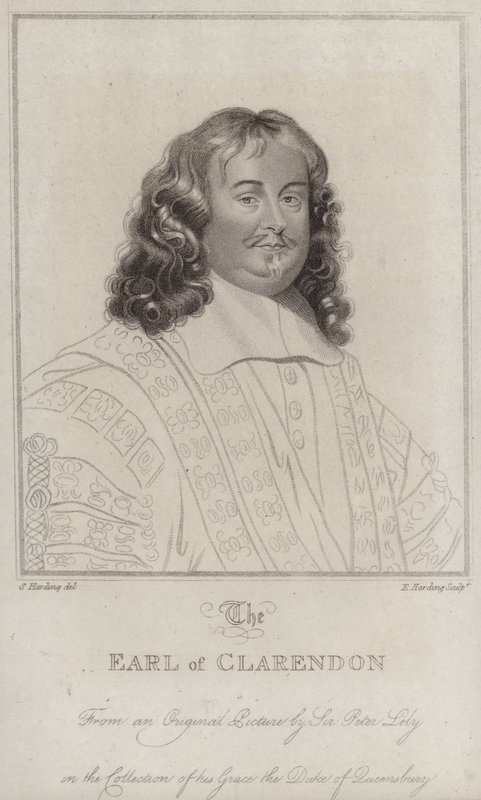 Edward Hyde door Peter (after) Lely