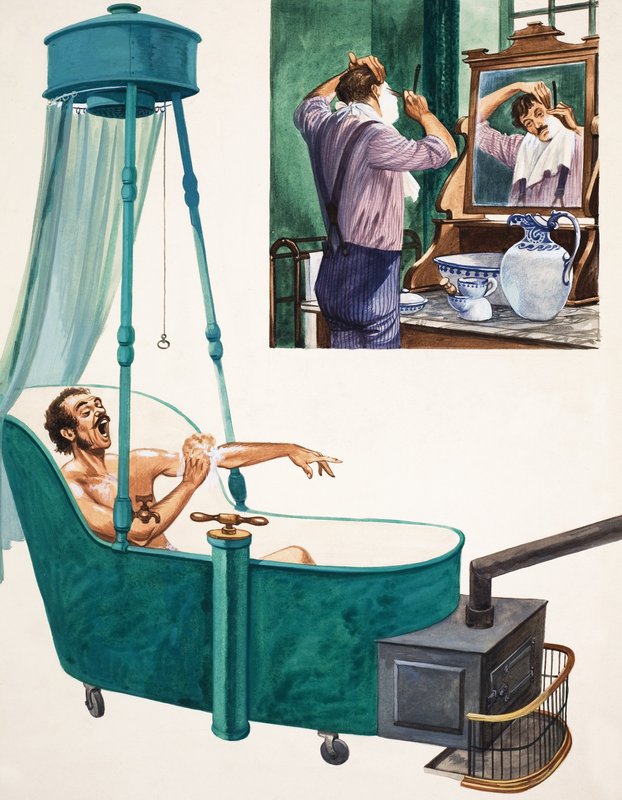Baden en scheren door Peter Jackson