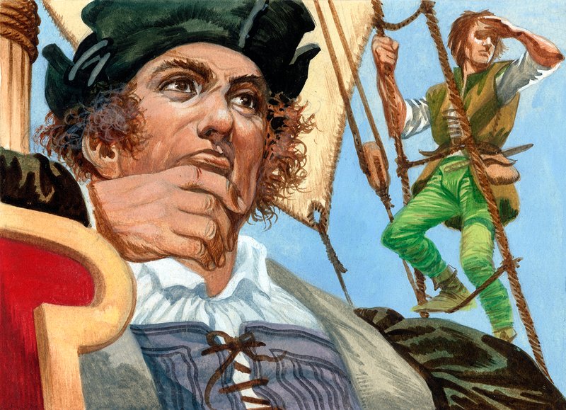 Christoffel Columbus ziet de Nieuwe Wereld door Peter Jackson