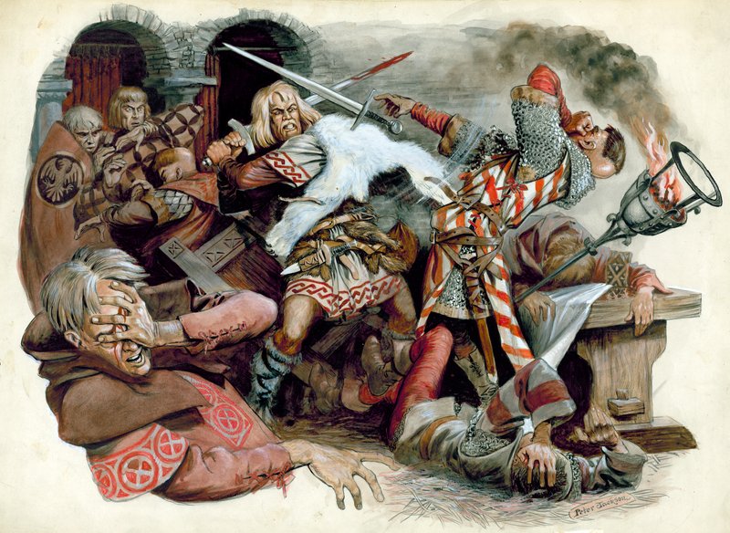 Hereward de Wakker door Peter Jackson