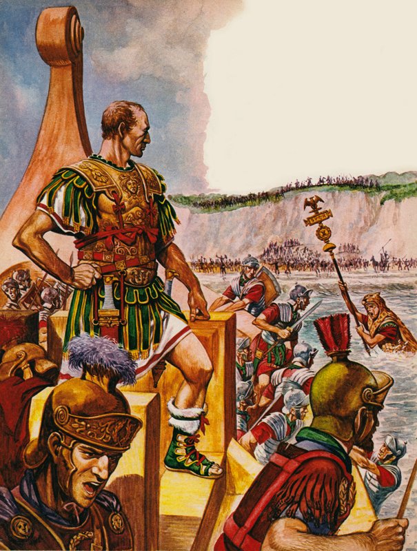 Julius Caesar valt Groot-Brittannië binnen door Peter Jackson
