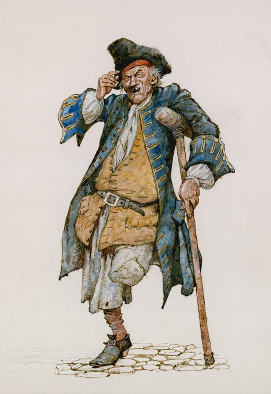 Long John Silver door Peter Jackson