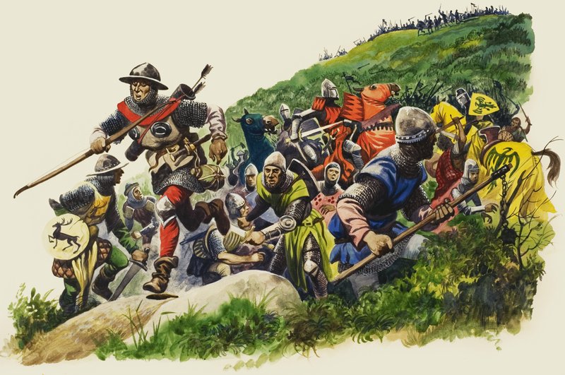 De Slag bij Bannockburn door Peter Jackson