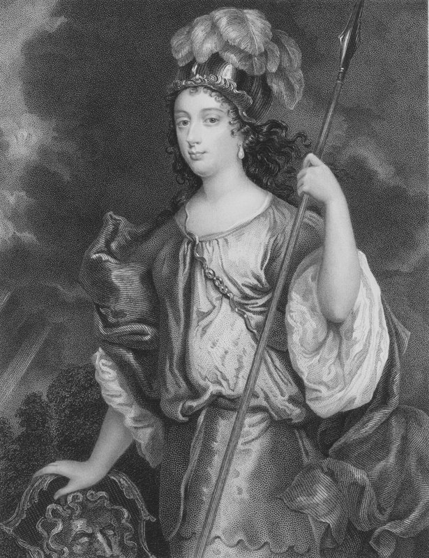 Barbara, Hertogin van Cleveland door Peter Lely
