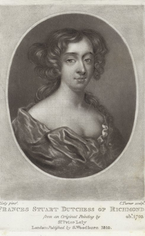 Frances Stuart door Peter Lely