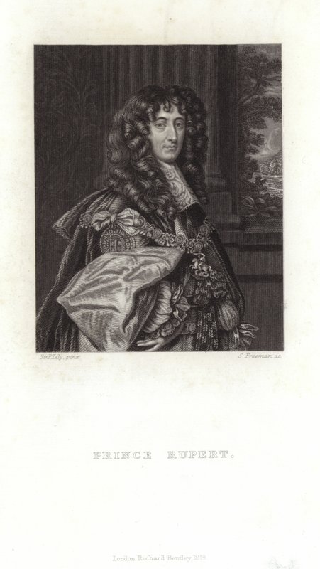 Prins Rupert door Peter Lely