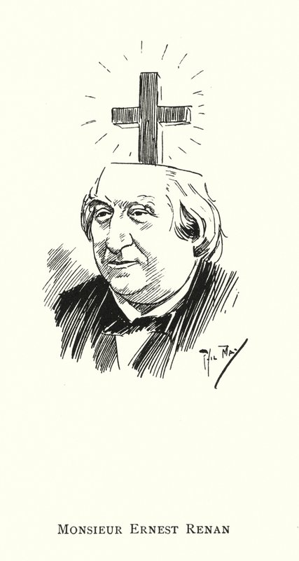 Monsieur Ernest Renan door Phil May
