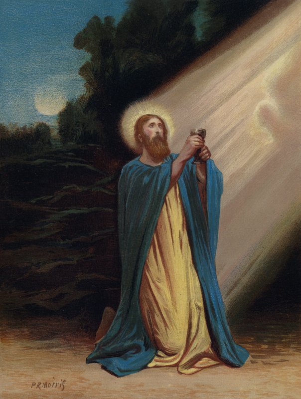 Christus in de tuin, Getsemane door Philip Richard Morris
