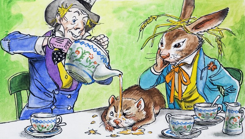 Alice in Wonderland door Philip Mendoza