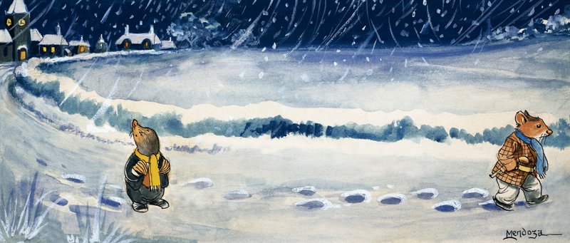 De wind in de wilgen door Philip Mendoza