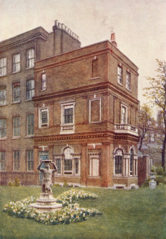 Tuin Huis, Clements Inn, 1883 door Philip Norman