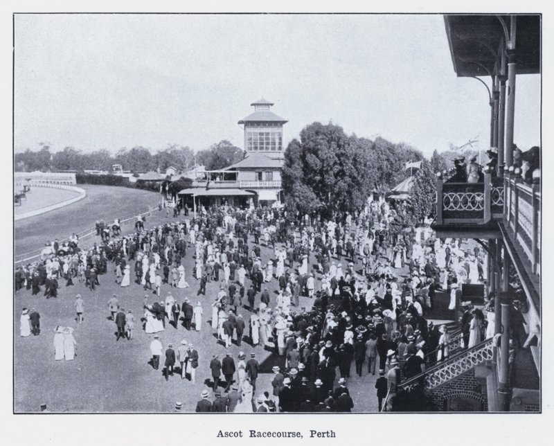 Ascot Renbaan, Perth door Photographer Australian