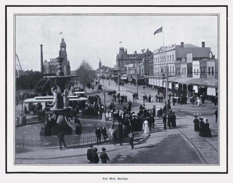 Pall Mall, Bendigo door Photographer Australian
