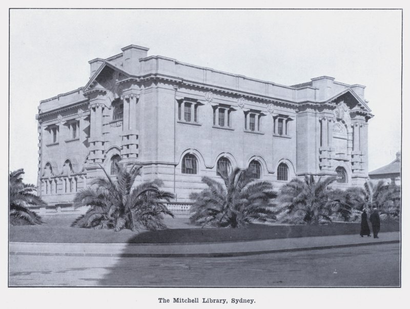 De Mitchell Library, Sydney door Photographer Australian