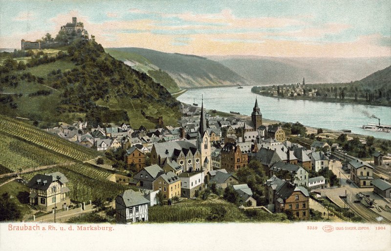 Braubach, Duitsland door Photographer German