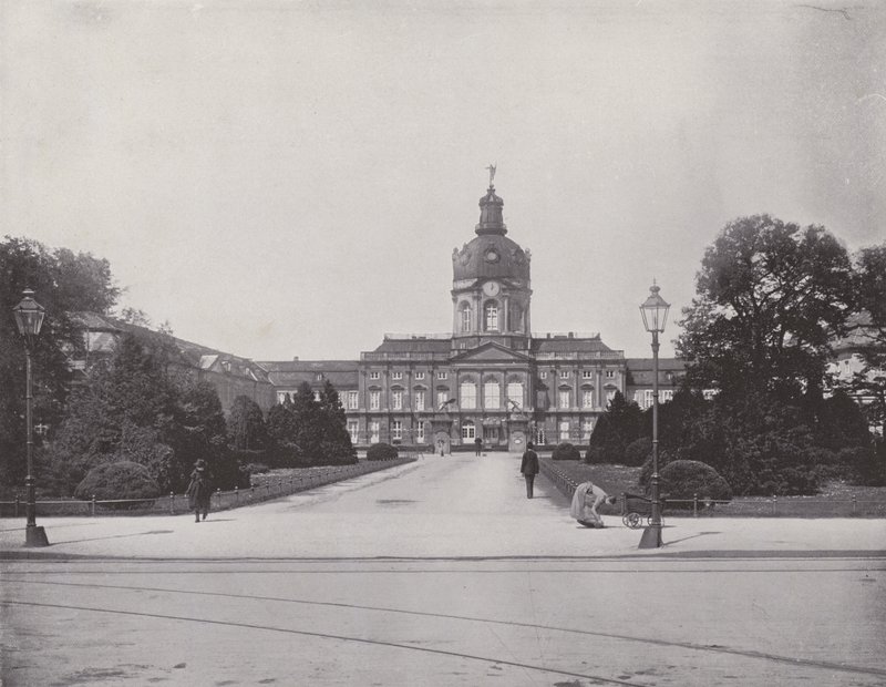 Charlottenburg, Stadspaleis door Photographer German