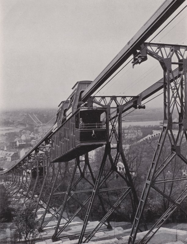 Loschwitz, Schwebebahn door Photographer German