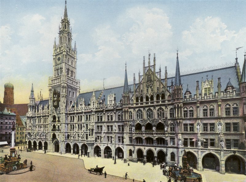 München: Neues Rathaus door Photographer German