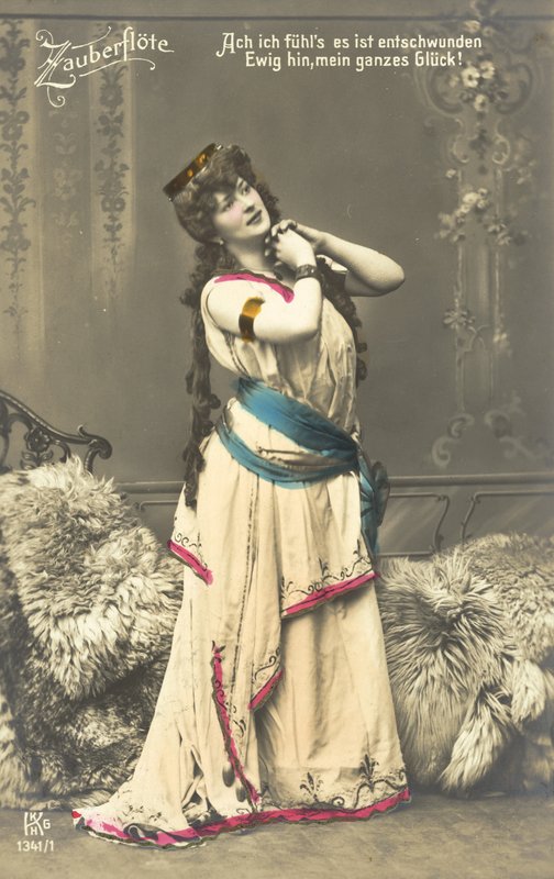 Pamina, Die Zauberflöte (kleur foto) door Photographer German