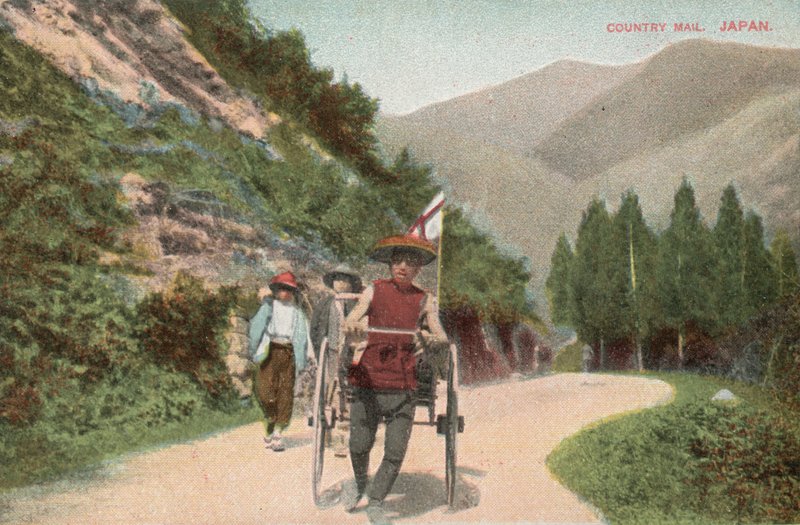Post bezorgen in landelijk Japan door Photographer Japanese