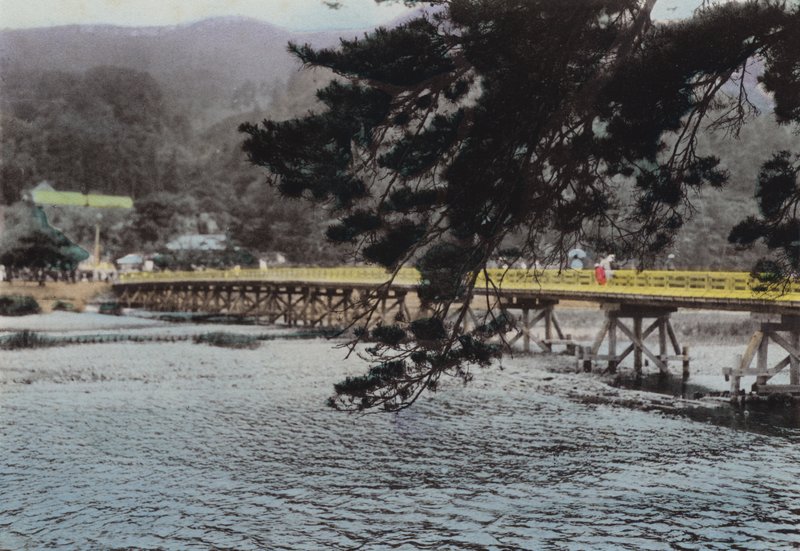Japan, ca. 1912: Arashiyama, Kyoto door Photographer Japanese