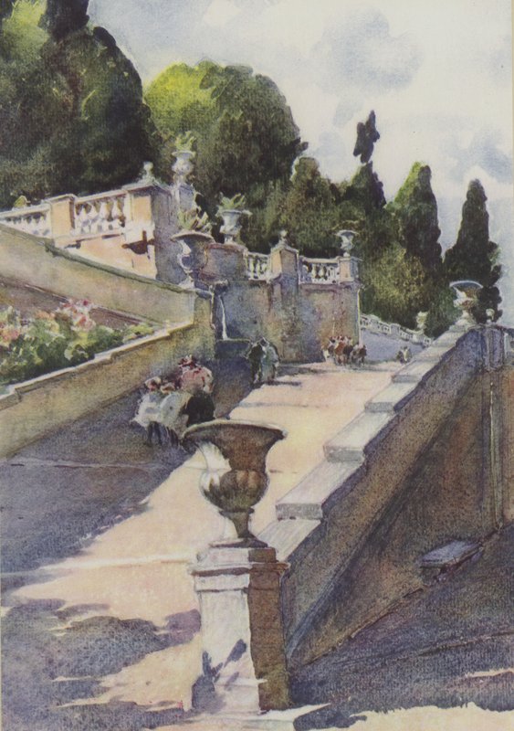 Frascati, Villa Torlonia door Pierre Vignal