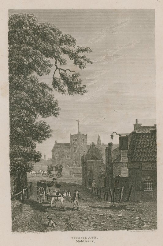 Highgate, Middlesex door Pieter Jansz. Quast