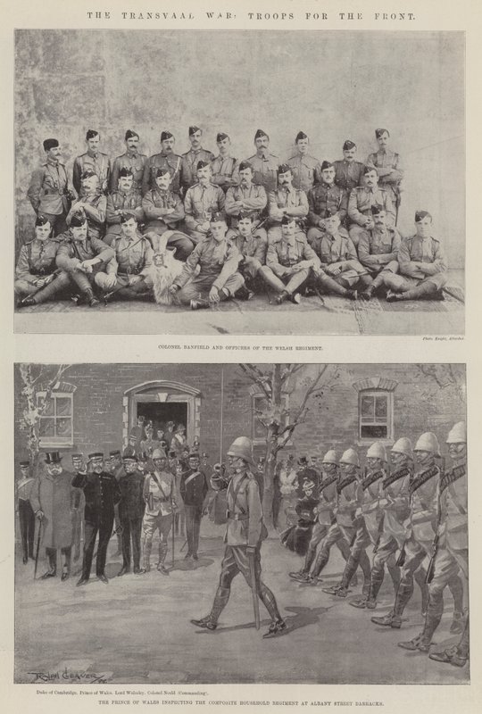 De Transvaal Oorlog, troepen voor het front door Ralph Cleaver