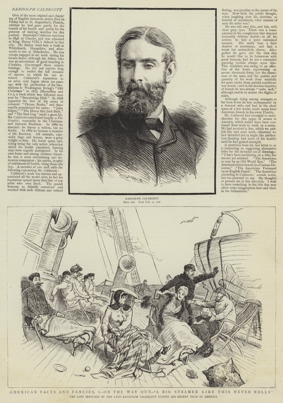 Amerikaanse Feiten en Fantasieën, I door Randolph Caldecott