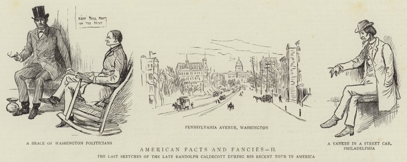 Amerikaanse Feiten en Fantasieën, II door Randolph Caldecott