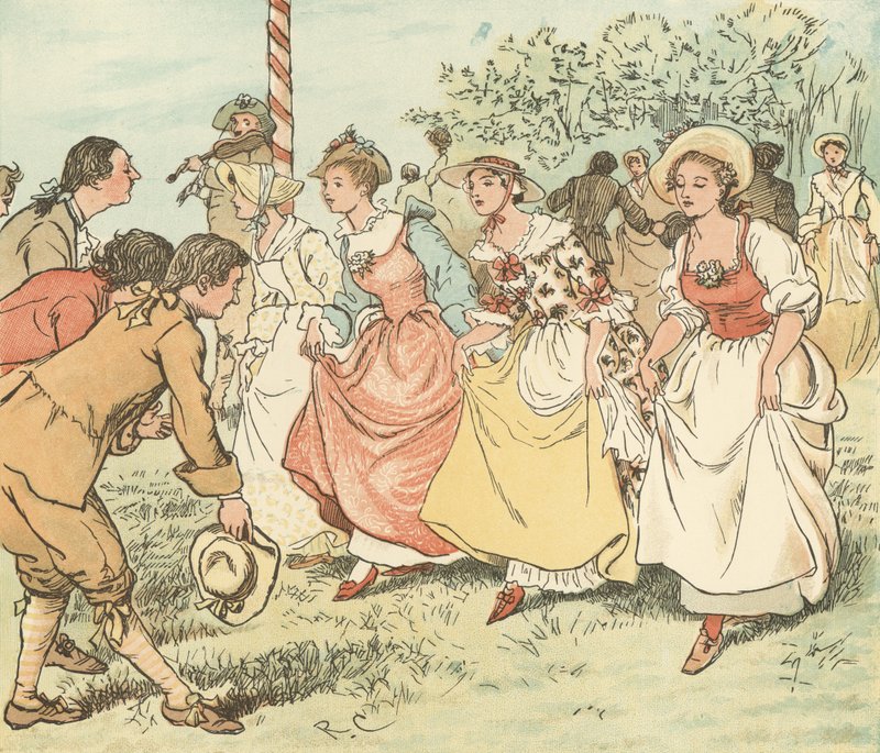 Kom Meisjes en Jongens door Randolph Caldecott