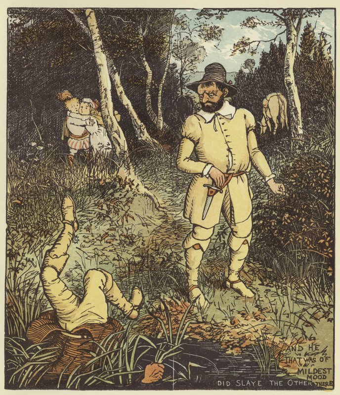De Kinderen In Het Bos door Randolph Caldecott