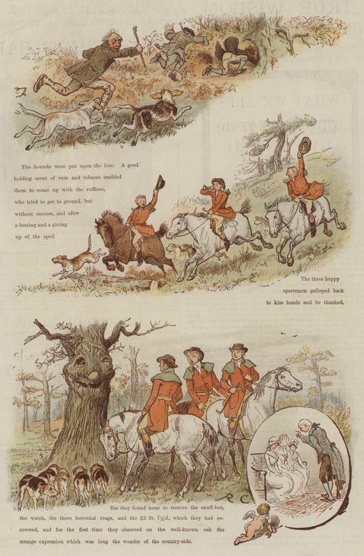 De Legende van de Lachende Eik door Randolph Caldecott