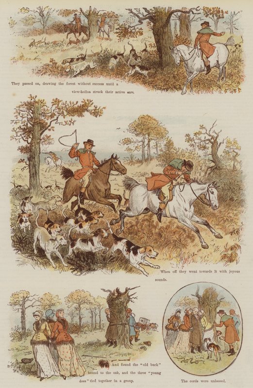 De Legende van de Lachende Eik door Randolph Caldecott
