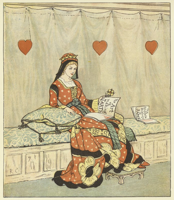 De Hartenkoningin door Randolph Caldecott