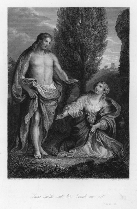 "Raak me niet aan," Johannes XX door after Raphael