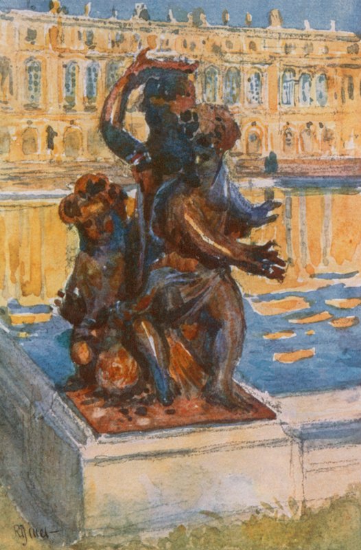 Bronzen Groep op de Parterre d